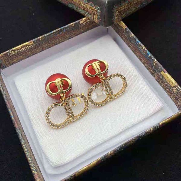 super discount 75% off 2022 new diamond inlaid letter red fire pearl feminine long style atmosphere versatile pendant earrings, Golden
super discount 75% off 2022 new diamond inlaid letter red fire pearl feminine long style atmosphere versatile pendant earrings, Golden