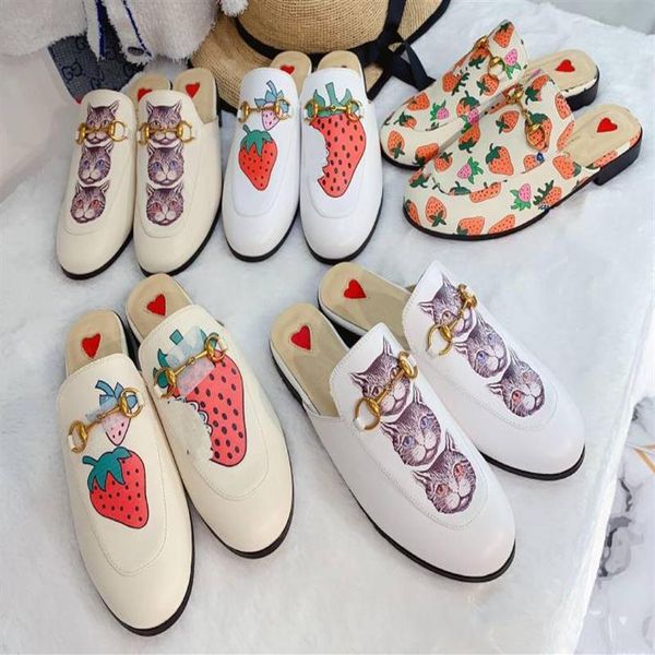 2019 designer loafer sandals princetown horsebit mules slipper with box suedue metal chain slipper cats strawberry embroidered236g, Black
2019 designer loafer sandals princetown horsebit mules slipper with box suedue metal chain slipper cats strawberry embroidered236g, Black