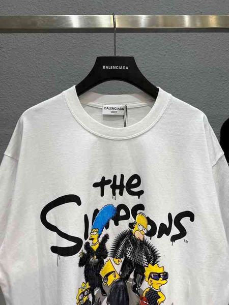 ogo5 high version european and american fashion br b paris sons simpson short sleeve t-shirt men's women's loose high street leisu, White;black
ogo5 high version european and american fashion br b paris sons simpson short sleeve t-shirt men's women's loose high street leisu, White;black