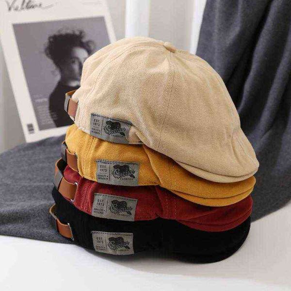 new wear style men hats berets british western style ivy cap classic woman vintage cotton and linen beret breathable sun hat j220722, Blue;gray
new wear style men hats berets british western style ivy cap classic woman vintage cotton and linen beret breathable sun hat j220722, Blue;gray
