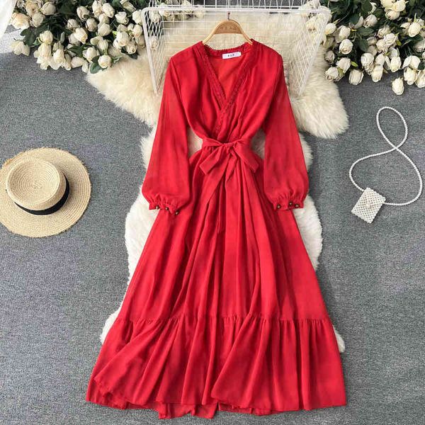 casual dresses national style desert holiday dress temperament red v-neck lantern sleeve lace up waist swing i3if, Black;gray
casual dresses national style desert holiday dress temperament red v-neck lantern sleeve lace up waist swing i3if, Black;gray