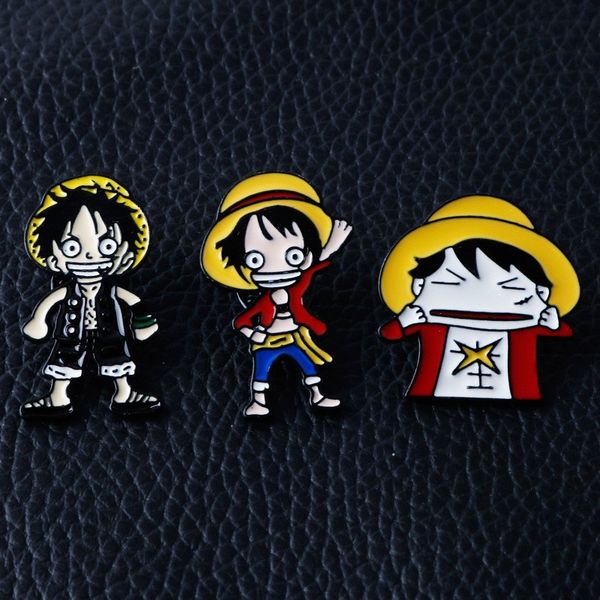 cartoon one piece king cartoon character brooch straw hat luffy lady solon ace skeleton alloy jewelry spot, Blue
cartoon one piece king cartoon character brooch straw hat luffy lady solon ace skeleton alloy jewelry spot, Blue