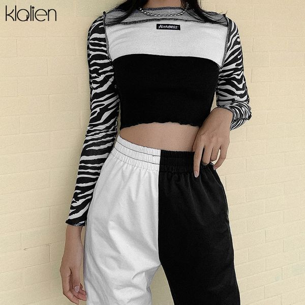 fashion casual patchwork letter long sleeve female t shirt simple basic wild skinny stretch soft women streetwear, White
fashion casual patchwork letter long sleeve female t shirt simple basic wild skinny stretch soft women streetwear, White