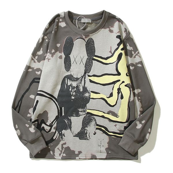 vintage sweatshirt round neck grey printed hoodies men women hoode loose pullovers 22fw, Black
vintage sweatshirt round neck grey printed hoodies men women hoode loose pullovers 22fw, Black