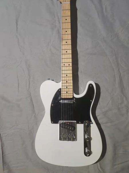 white tl six string electric guitar maple fingerboard our shop can customize various guitars
white tl six string electric guitar maple fingerboard our shop can customize various guitars