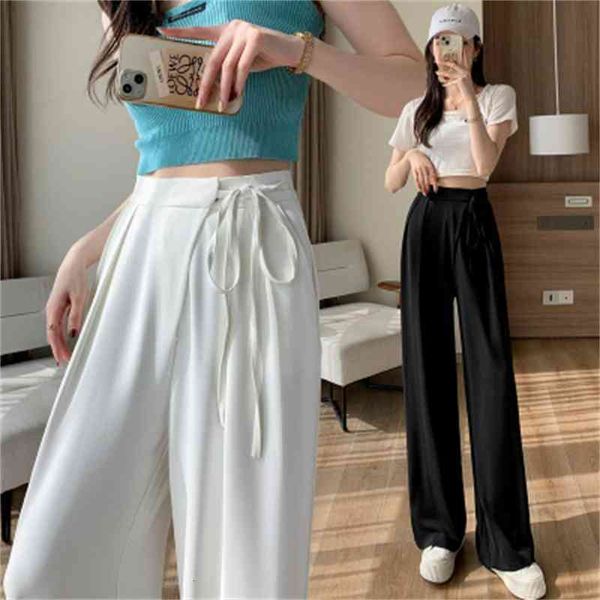 women's pants capris ice silk suit wide leg pants women's thin style high waist hanging feeling small air-conditioning floor gr8g, Black;white
women's pants capris ice silk suit wide leg pants women's thin style high waist hanging feeling small air-conditioning floor gr8g, Black;white