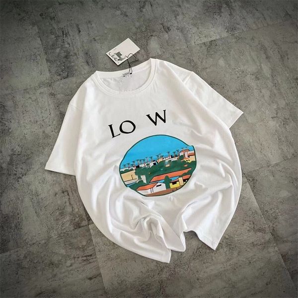 spring and summer new men's and women's couple's round neck cotton printed t-shirt simple loose short sleeve clothes_s5e5, White;black
spring and summer new men's and women's couple's round neck cotton printed t-shirt simple loose short sleeve clothes_s5e5, White;black