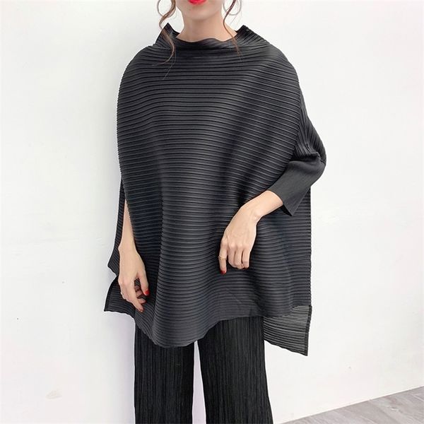 lanmrem stand collar autumn batwing sleeves pleat wide loose pullover sweatshirt pleated big size wj74004 201203, Black
lanmrem stand collar autumn batwing sleeves pleat wide loose pullover sweatshirt pleated big size wj74004 201203, Black