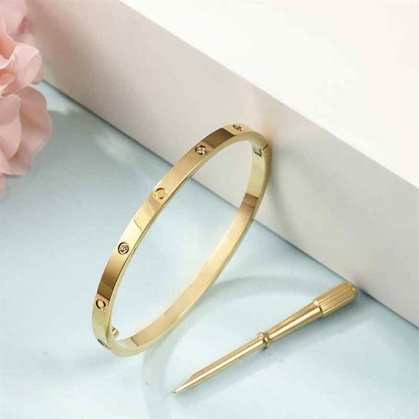 17cm stainless steel love bracelets silver rose gold bracelet bangles women narrow version screw screwdriver bangle designer jewel319g, Black
17cm stainless steel love bracelets silver rose gold bracelet bangles women narrow version screw screwdriver bangle designer jewel319g, Black