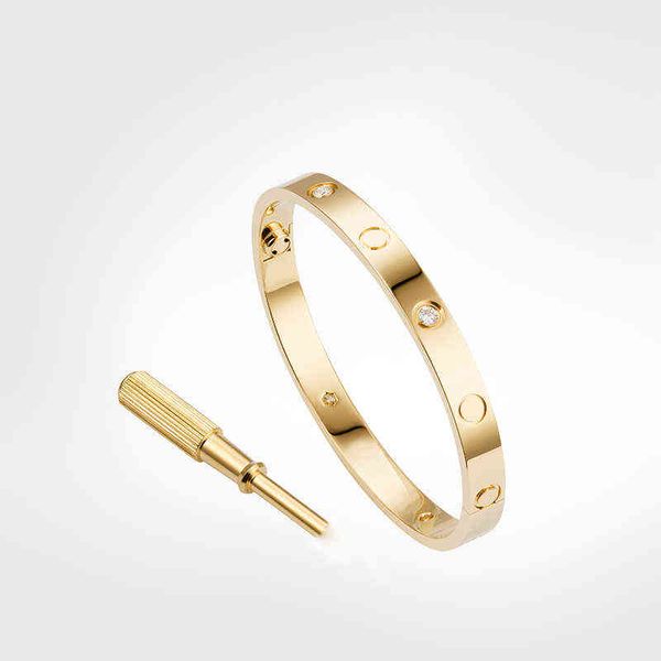 love screw bracelet 5.0 designer bracelets 4 diamonds bangle luxury jewelry women titanium steel alloy gold-plated craft gold silver rose, Black
love screw bracelet 5.0 designer bracelets 4 diamonds bangle luxury jewelry women titanium steel alloy gold-plated craft gold silver rose, Black