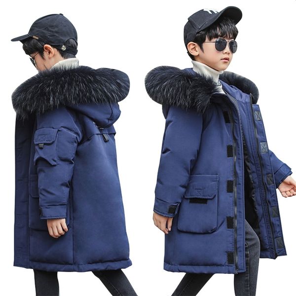 kids winter jacket thicken warm winter jacket coat boys casual long parkas winter fur lining hooded parka children coats lj201203, Blue;gray
kids winter jacket thicken warm winter jacket coat boys casual long parkas winter fur lining hooded parka children coats lj201203, Blue;gray