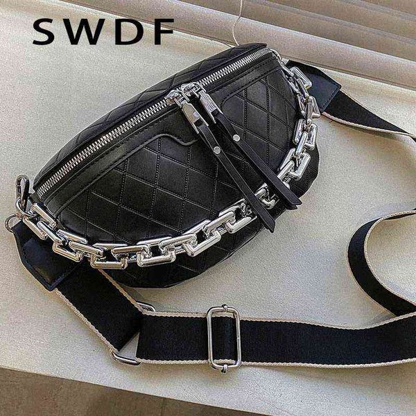 women's thick chain waist bag, luxury leather fashion chest cross shoulder bag brand 220422
women's thick chain waist bag, luxury leather fashion chest cross shoulder bag brand 220422