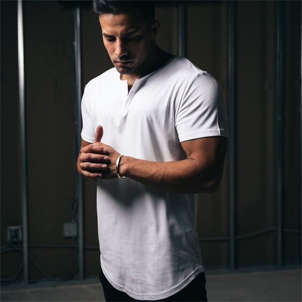 summer casual t-shirt high street fashion button collar men's short-sleeved clothing comfortable breathable sportswear 220706, White;black
summer casual t-shirt high street fashion button collar men's short-sleeved clothing comfortable breathable sportswear 220706, White;black