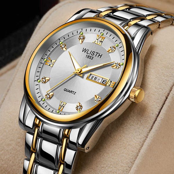 mens watches waterproof steel band watch dual calendar all-stainless steel fashionable quartz wristwatches, Slivery;brown
mens watches waterproof steel band watch dual calendar all-stainless steel fashionable quartz wristwatches, Slivery;brown