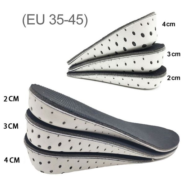 height increase insole 1 pair hard breathable memory foam heel lifting inserts lifts shoe pads elevator insoles for 220804, White;pink
height increase insole 1 pair hard breathable memory foam heel lifting inserts lifts shoe pads elevator insoles for 220804, White;pink