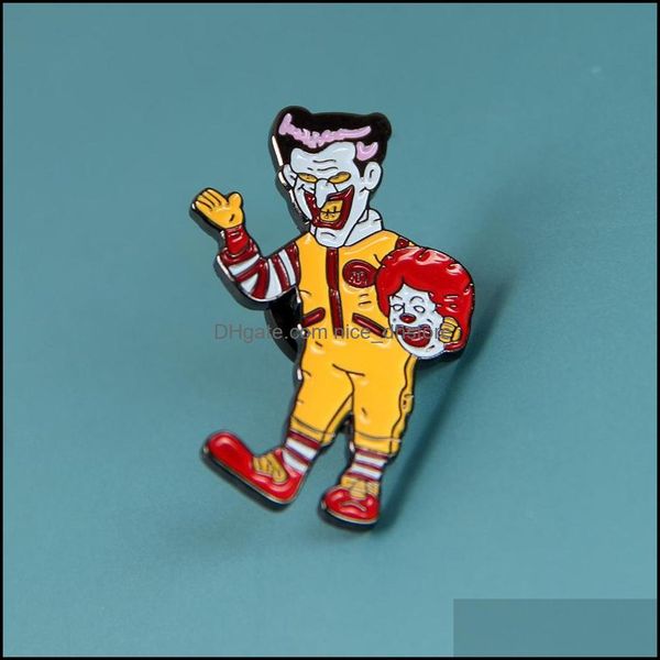 pinsbrooches jewelry cartoon animation funny clown fashion drip oil brooch badge backpack lapel shirt hat pin drop delivery 2021 dhbt5, Gray
pinsbrooches jewelry cartoon animation funny clown fashion drip oil brooch badge backpack lapel shirt hat pin drop delivery 2021 dhbt5, Gray
