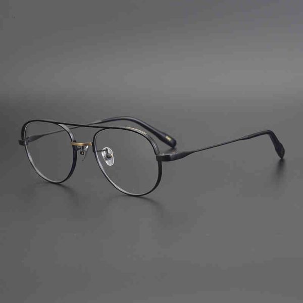 sunglasses japanese designer eyeglass frame men's pure double beam wide side full height number myopia black gun color t1g7, White;black
sunglasses japanese designer eyeglass frame men's pure double beam wide side full height number myopia black gun color t1g7, White;black