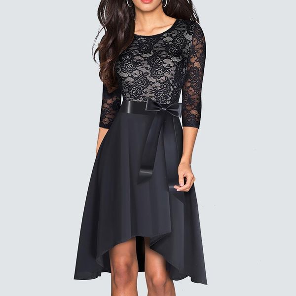 autumn vintage lace patchwork hollow charming dress elegant flare party ha187, Black;gray
autumn vintage lace patchwork hollow charming dress elegant flare party ha187, Black;gray
