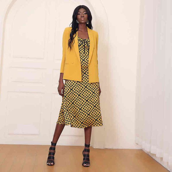 women's two pieces sets yellow blazer sling dresses female dresses suits ol dress suits with skirt elegant dresses sets t220729, Gray
women's two pieces sets yellow blazer sling dresses female dresses suits ol dress suits with skirt elegant dresses sets t220729, Gray