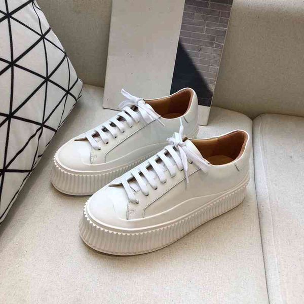 dress shoes leather biscuit shoes small white leather muffin thick soled women's show thin single net red same rx9i, Black
dress shoes leather biscuit shoes small white leather muffin thick soled women's show thin single net red same rx9i, Black