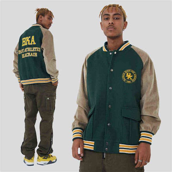 2022 vintage streetwear hip hop baseball jacket letter embroidery patchwork varsity coat harajuku oversized college jackets t220728, Black;brown
2022 vintage streetwear hip hop baseball jacket letter embroidery patchwork varsity coat harajuku oversized college jackets t220728, Black;brown