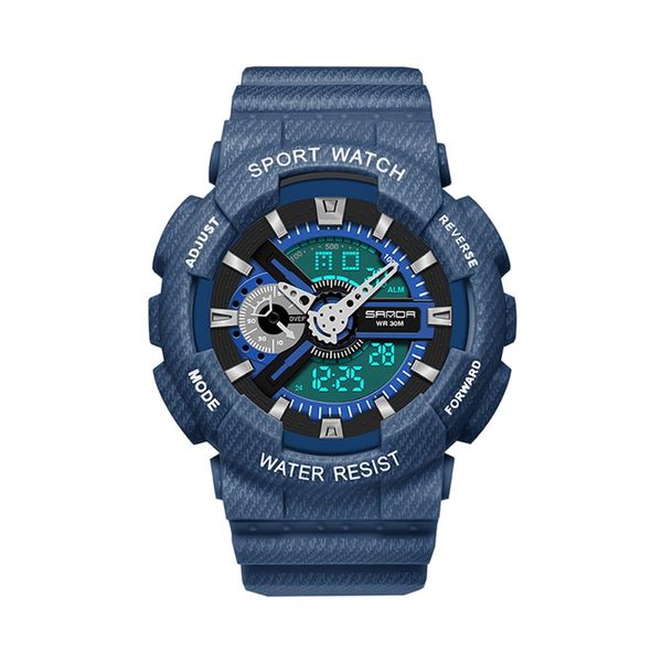 the multifunctional sports luminous electronic couple watch korean version personality creative shockproof and drop resistant 30 m269t, Slivery;brown
the multifunctional sports luminous electronic couple watch korean version personality creative shockproof and drop resistant 30 m269t, Slivery;brown