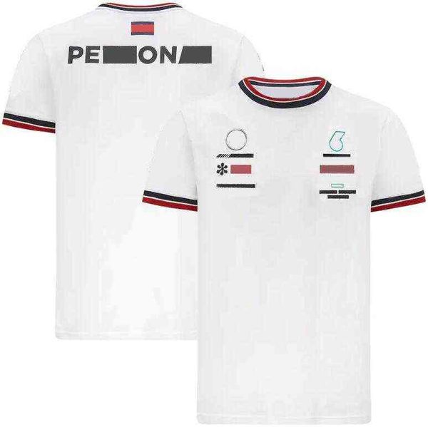 2-color f1-2021 racing team sports short-sleeved t-shirt polyester quick-drying can be customized, White;black
2-color f1-2021 racing team sports short-sleeved t-shirt polyester quick-drying can be customized, White;black