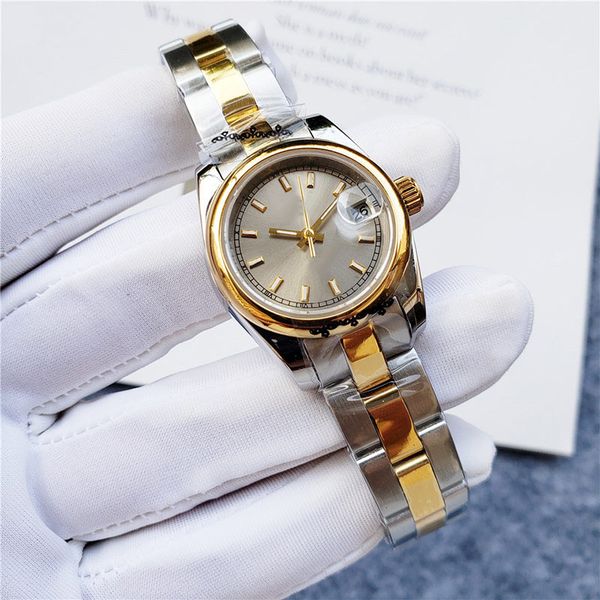 women watch automatic mechanical mens watches for ladies business wristwatch 26mm stainless steel life waterproof wristwatches montre de lux, Slivery;brown
women watch automatic mechanical mens watches for ladies business wristwatch 26mm stainless steel life waterproof wristwatches montre de lux, Slivery;brown
