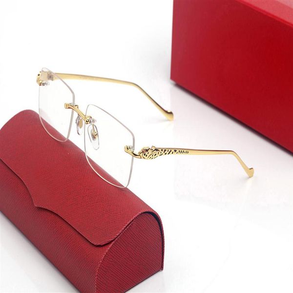 designer panther men sunglasses frameless rectangular shape advanced women glasses metal leopard dot paint process glasses frames 226m, Black
designer panther men sunglasses frameless rectangular shape advanced women glasses metal leopard dot paint process glasses frames 226m, Black