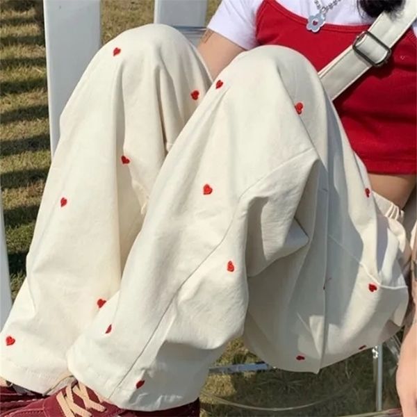 houzhou korean style women sports pants cute wide leg fashion love print jokers trousers female harajuku sweatpants beige 220419, Black;white
houzhou korean style women sports pants cute wide leg fashion love print jokers trousers female harajuku sweatpants beige 220419, Black;white