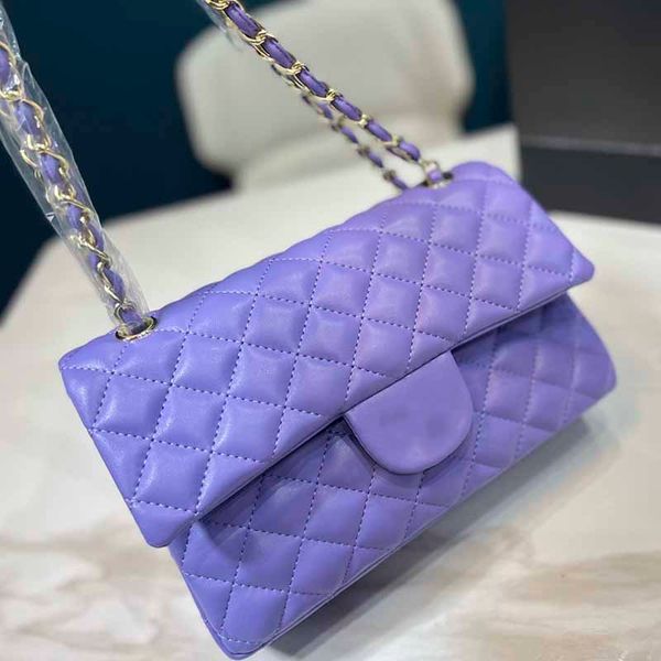 25.5*17cm ladies luxury purple totes bags cowhide flap crossbody designer bags fashion silver/gold-tone metal chains diamond quilting should
25.5*17cm ladies luxury purple totes bags cowhide flap crossbody designer bags fashion silver/gold-tone metal chains diamond quilting should