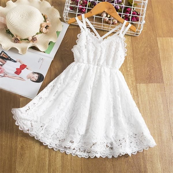 girls white sling dresses kids backless sleeveless flower lace embroidery wedding party children bridesmaid princess clothes 220614, White;black
girls white sling dresses kids backless sleeveless flower lace embroidery wedding party children bridesmaid princess clothes 220614, White;black