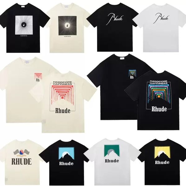 2022 rhude fashion tee designer t shirt for mens women tee street joint name new luxurys loose short sleeve couple t-shirt us size exclusive, White;black
2022 rhude fashion tee designer t shirt for mens women tee street joint name new luxurys loose short sleeve couple t-shirt us size exclusive, White;black