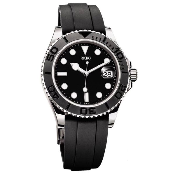 master men's watches black rubber band stainless steel case ceramic ring sapphire glass mechanical automatic movement, Slivery;brown
master men's watches black rubber band stainless steel case ceramic ring sapphire glass mechanical automatic movement, Slivery;brown