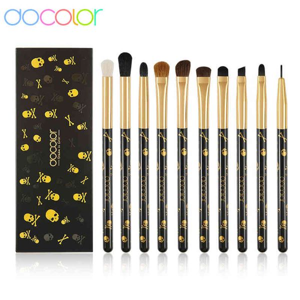 docolor makeup brushes 10pcs goth eye set shadow blending liner lash brow blush make up tool 220514
docolor makeup brushes 10pcs goth eye set shadow blending liner lash brow blush make up tool 220514