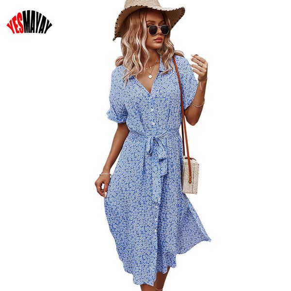 beach boho summer women dress shirt vintage button up floral es loose maxi long slim vestidos elegant robe 220618, Black;gray
beach boho summer women dress shirt vintage button up floral es loose maxi long slim vestidos elegant robe 220618, Black;gray