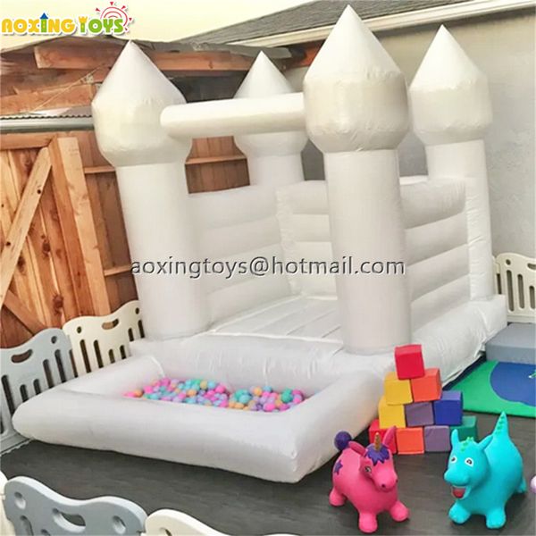 8/9/10 ft mini size white inflatable bounce house with pool ball pit kids jumpping castle for commercial birthday party with air blower
8/9/10 ft mini size white inflatable bounce house with pool ball pit kids jumpping castle for commercial birthday party with air blower