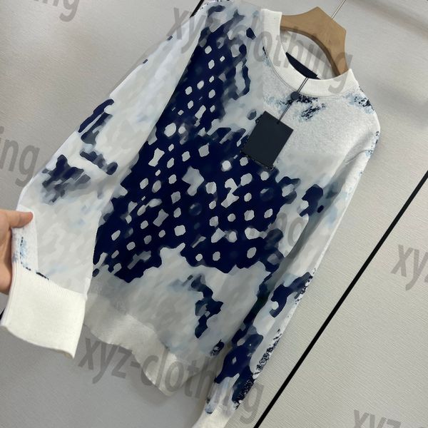 2022fw designer sweaters newly black women gradient tie-dye effect floral jacquard crewneck sweater loose design sweatshirts luxury female s, White;black
2022fw designer sweaters newly black women gradient tie-dye effect floral jacquard crewneck sweater loose design sweatshirts luxury female s, White;black