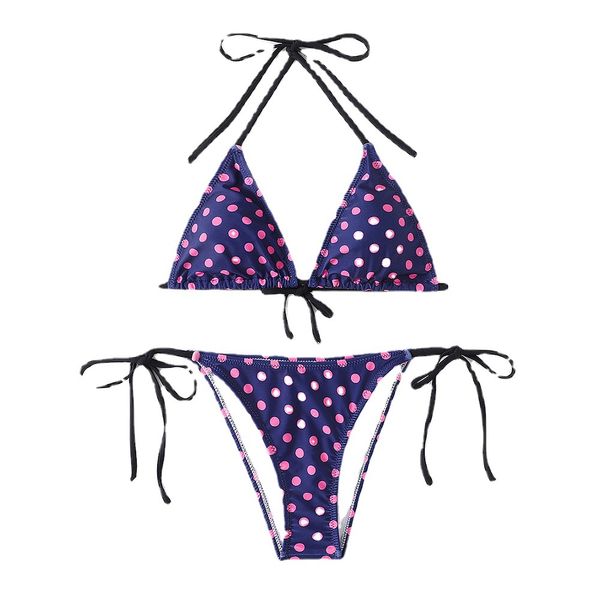 2022 cross-border new arrival bikini halter lace-up floral fresh bikini european and american foreign trade swimsuit women, White;black
2022 cross-border new arrival bikini halter lace-up floral fresh bikini european and american foreign trade swimsuit women, White;black