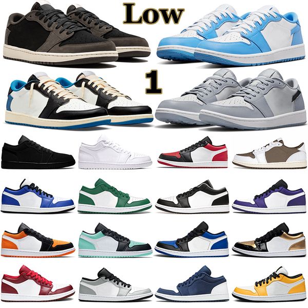 1 low men basketball shoes 1s reverse dark mocha fragment unc wolf grey black bred toe court purple mens women trainers outdoor sports sneak
1 low men basketball shoes 1s reverse dark mocha fragment unc wolf grey black bred toe court purple mens women trainers outdoor sports sneak
