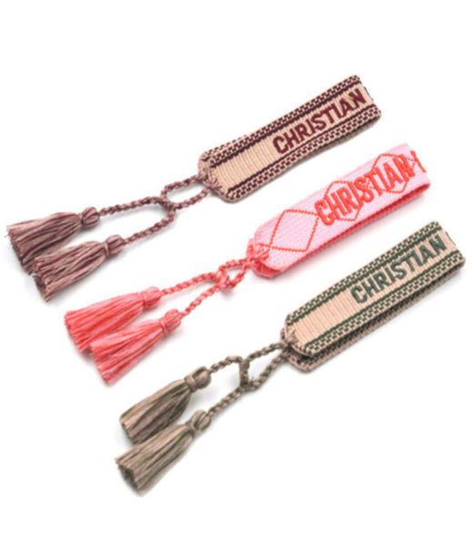 brand adjustable designers bracelet luxury woven friendship bangle for women men vintage braided bangles embroidery tassel bracelets jewelry, Golden;silver
brand adjustable designers bracelet luxury woven friendship bangle for women men vintage braided bangles embroidery tassel bracelets jewelry, Golden;silver