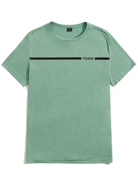 men letter graphic t-shirt e0ae#, White;black
men letter graphic t-shirt e0ae#, White;black