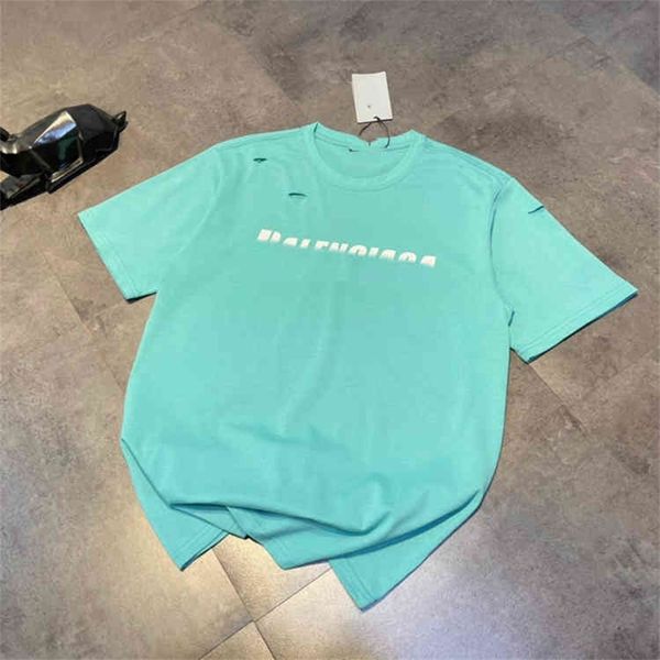 66% off new summer parisian alphabet print hole burst t-shirt round neck casual short sleeve unisex, White
66% off new summer parisian alphabet print hole burst t-shirt round neck casual short sleeve unisex, White