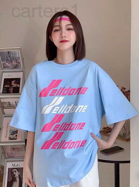 women's t-shirt designer 2022 summer new we11done bullet screen letter printing loose and versatile men's women's round neck, White
women's t-shirt designer 2022 summer new we11done bullet screen letter printing loose and versatile men's women's round neck, White