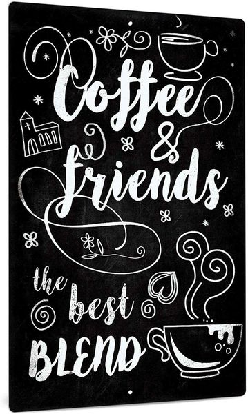 coffee sign, retro coffee bar wall decor for home, kitchen, 12x8 inches vintage aluminum metal sign - drink some coffee put on
coffee sign, retro coffee bar wall decor for home, kitchen, 12x8 inches vintage aluminum metal sign - drink some coffee put on
