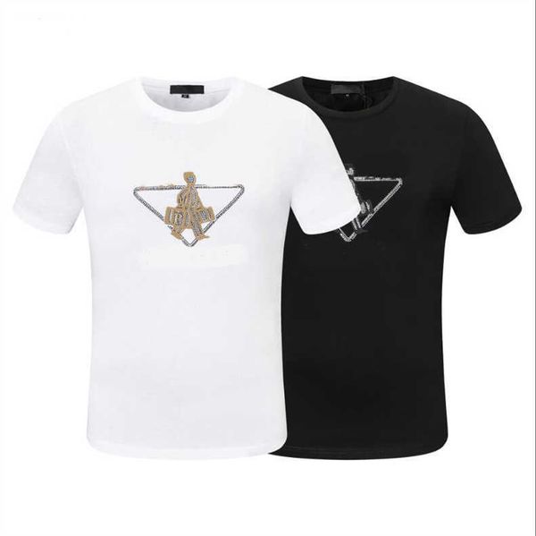 men's t-shirts t shirts designer men women 2022 summer cotton tshir, White;black
