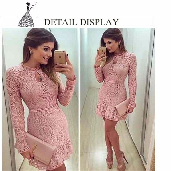 arrive vestido fashion casual lace dress oneck sleeve pink evening party dresses vestido de festa brasil trend y200326, Black;gray
arrive vestido fashion casual lace dress oneck sleeve pink evening party dresses vestido de festa brasil trend y200326, Black;gray