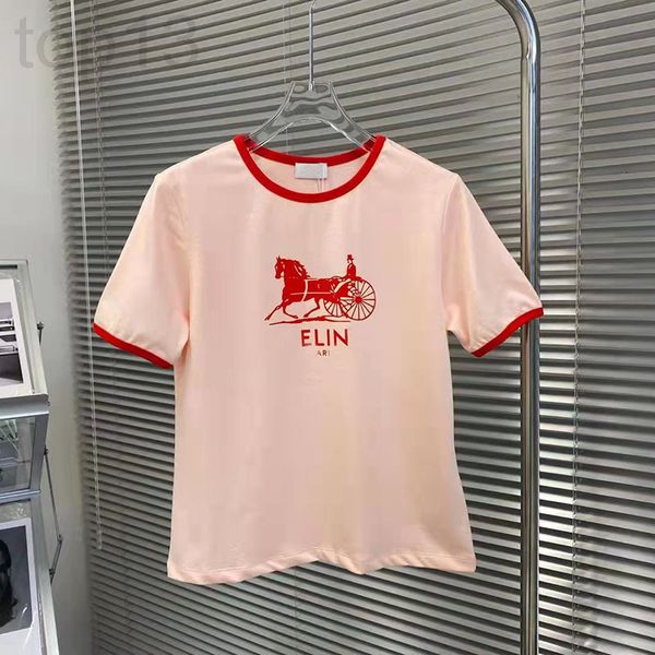 women's t-shirt designer 2022ce pink horse drawn cart print short sleeve t-shirt women's spring and summer new net red, foreign st, White
women's t-shirt designer 2022ce pink horse drawn cart print short sleeve t-shirt women's spring and summer new net red, foreign st, White