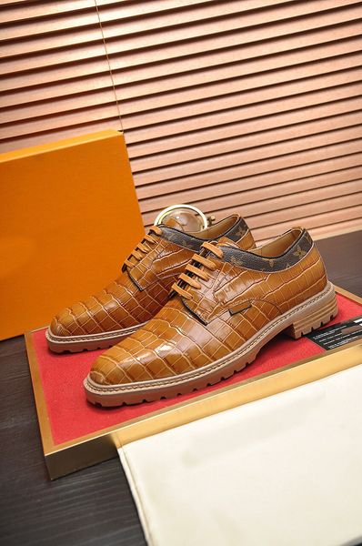 2022 new men's designer dress shoes genuine leather lace up casual loafers men fashion brand wedding business party flats size 38-45, Black
2022 new men's designer dress shoes genuine leather lace up casual loafers men fashion brand wedding business party flats size 38-45, Black