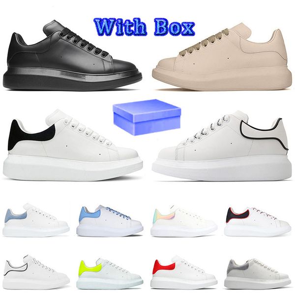 with box mens womens black white designer shoes leather falts casual sneakers fashion suede grey green team red beige lace up platform sneak
with box mens womens black white designer shoes leather falts casual sneakers fashion suede grey green team red beige lace up platform sneak